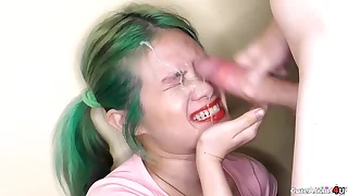 Girl Sucks & Fucks Her Step-Daddy for More Followers&excl;